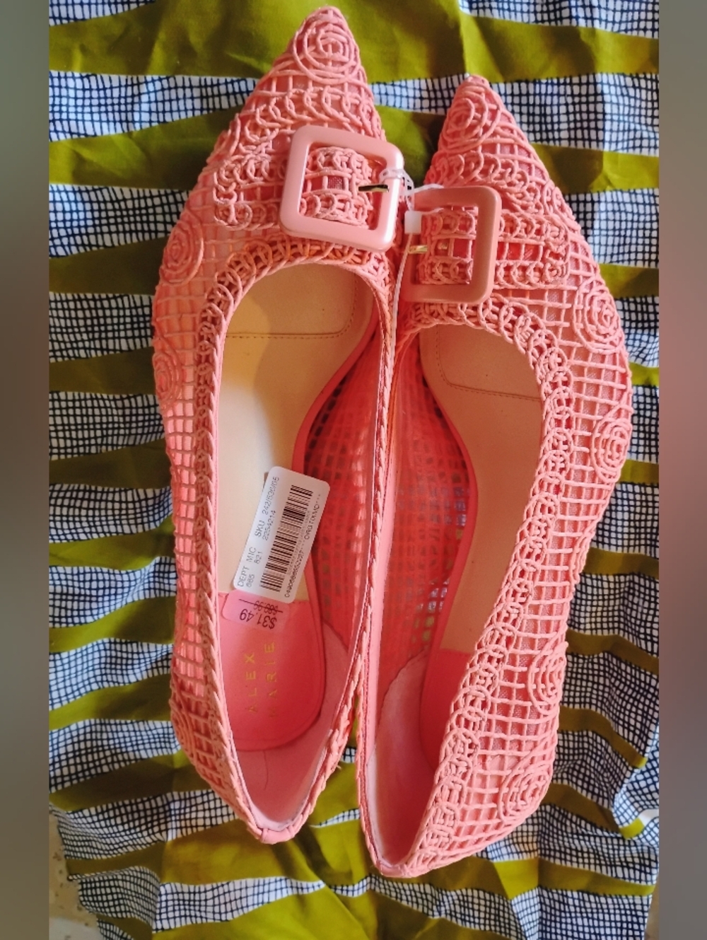 Alex Marie Brand New 10M Ashton Buckle Pumps Shoes